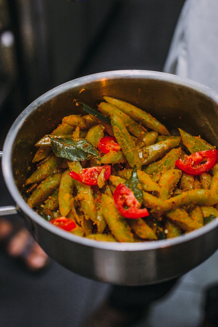 Cooking Pasta On Pan