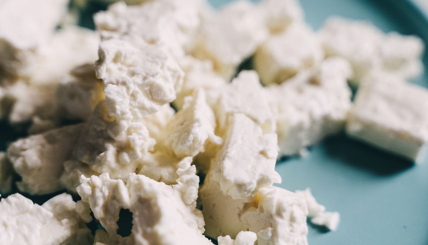 stuffed peppers feta cream — Crumbled Feta. Photo: Pexels