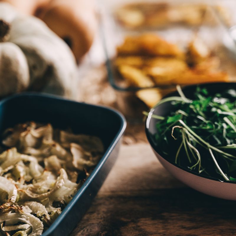 Slow Cooker Roasted Fennel and Crispy Anchovy Breadcrumb Dip