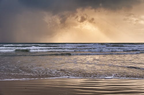 Безкоштовне стокове фото на тему «берег моря, горизонт, Захід сонця» стокове фото