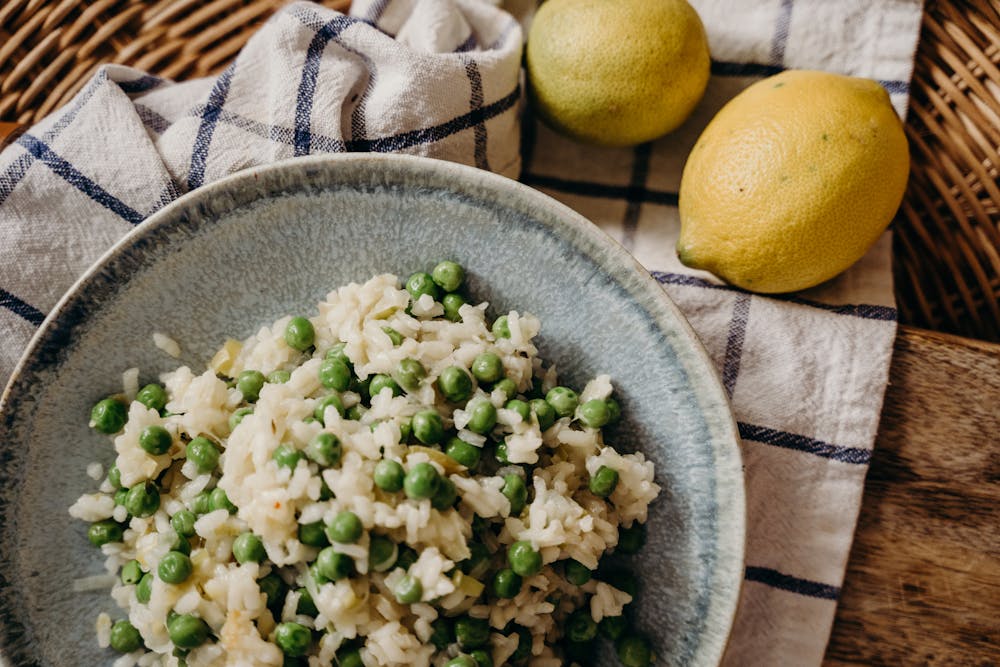 Pea Risotto