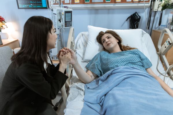 Medical team consulting