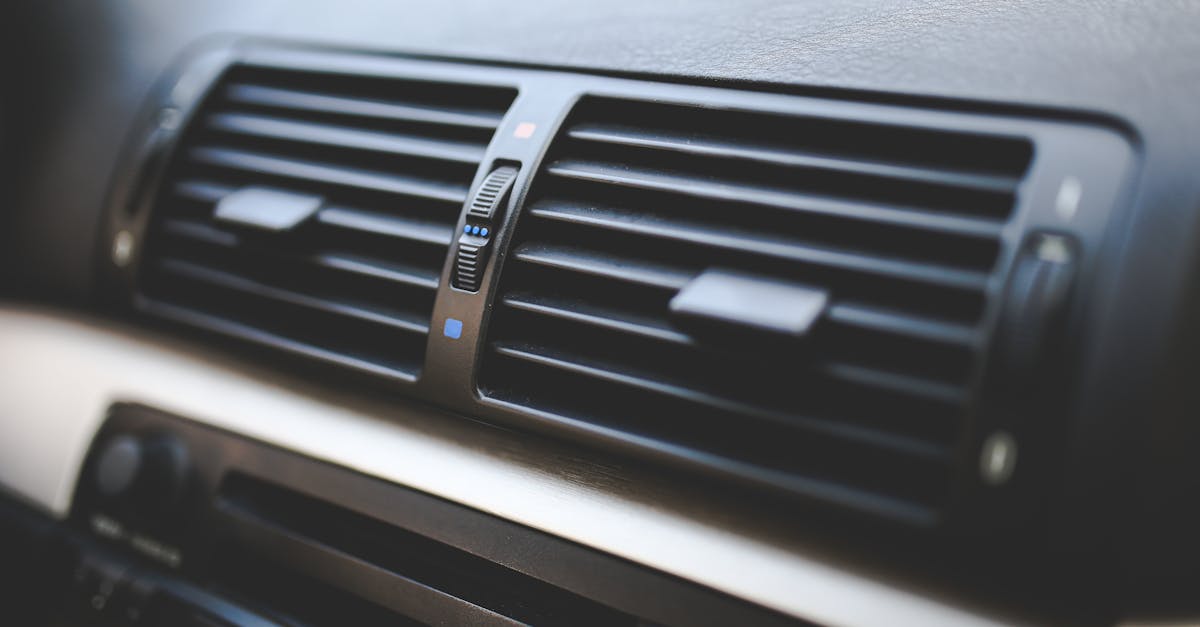 Car interior / Air conditioner