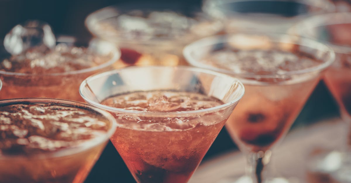 Recettes de cocktails basés sur des alcools vieillis