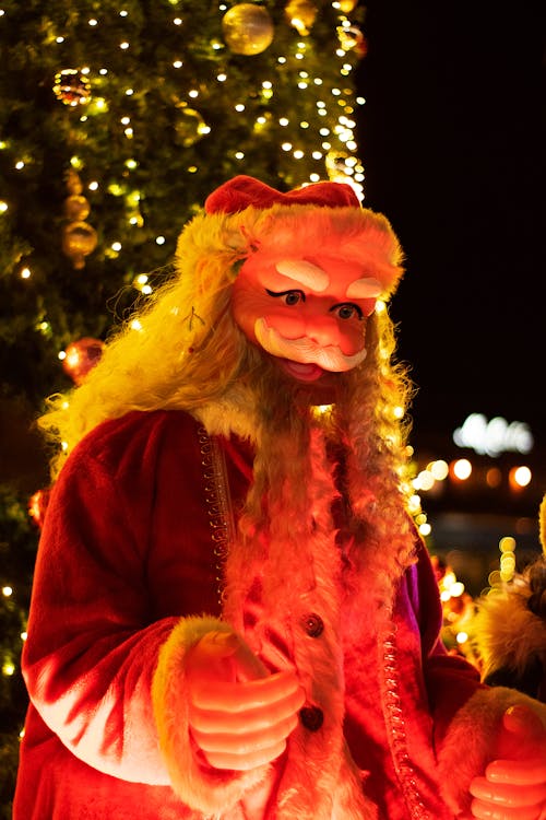 Δωρεάν στοκ φωτογραφιών με Άγιος Βασίλης, κατακόρυφη λήψη, κοστούμι Φωτογραφία από στοκ φωτογραφιών