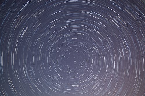 astronomi, döndürmek, gece içeren Ücretsiz stok fotoğraf