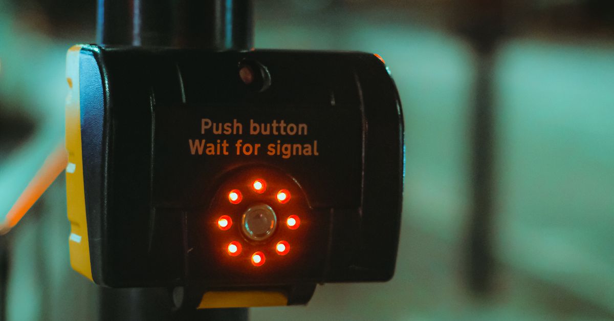 Road Led Button Illuminated Traffic Light Button · Free Stock Photo