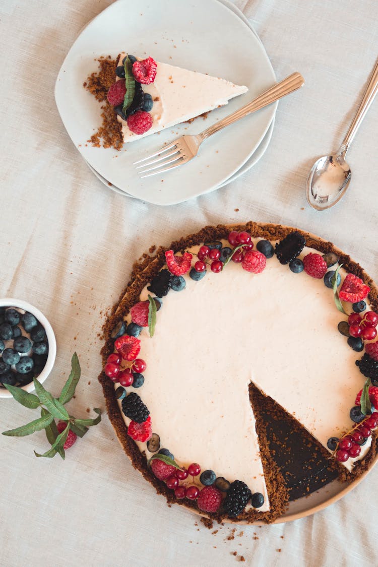 A Tart With Berries 