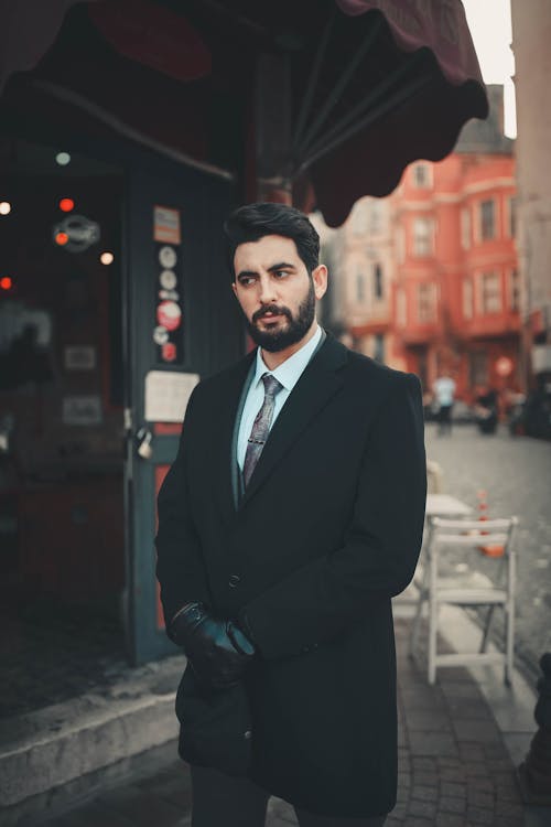 Foto profissional grátis de barba, elegância, homem