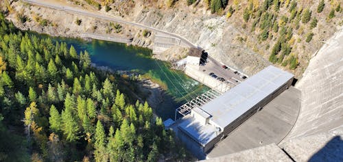 Free stock photo of dam, hungry horse reservoir dam