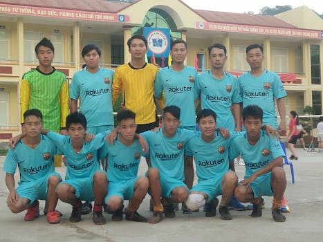 Đội Bóng đá nam trường THPT Chà Cang đã sẵn sàng tham gia Đại hội TDTT của ngành năm 2017.