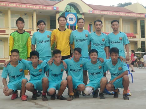 Đội Bóng đá nam trường THPT Chà Cang đã sẵn sàng tham gia Đại hội TDTT của nghành năm 2017.