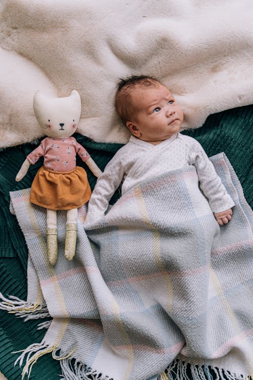 Ücretsiz battaniye, bebek, bez içeren Ücretsiz stok fotoğraf Stok Fotoğraflar