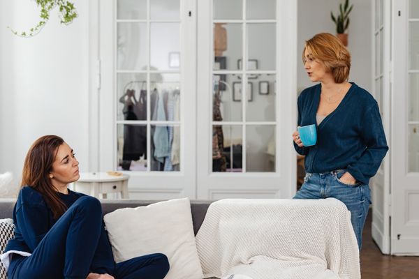 Woman focused on personal finance after divorce