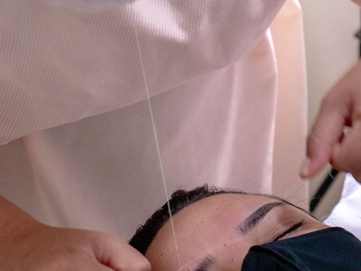 Eyebrow Threading