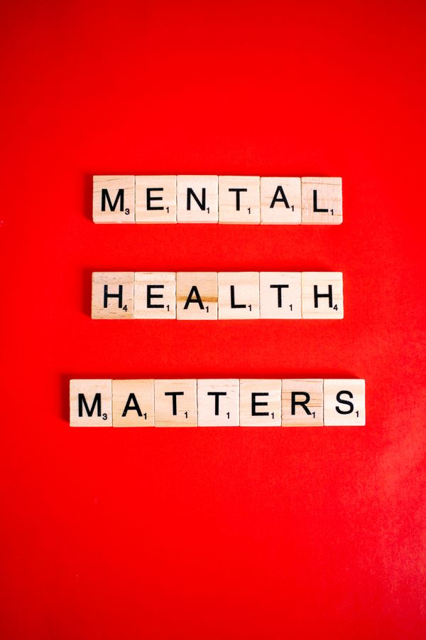 Mental health matters sign