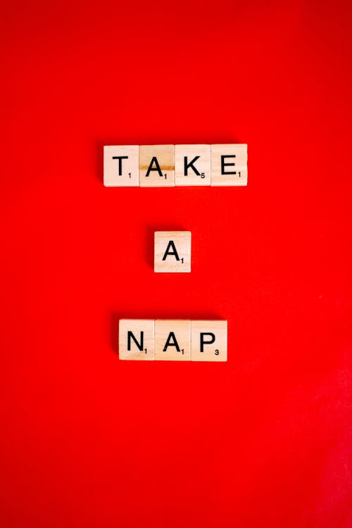 Take a Nap Scrabble Tiles