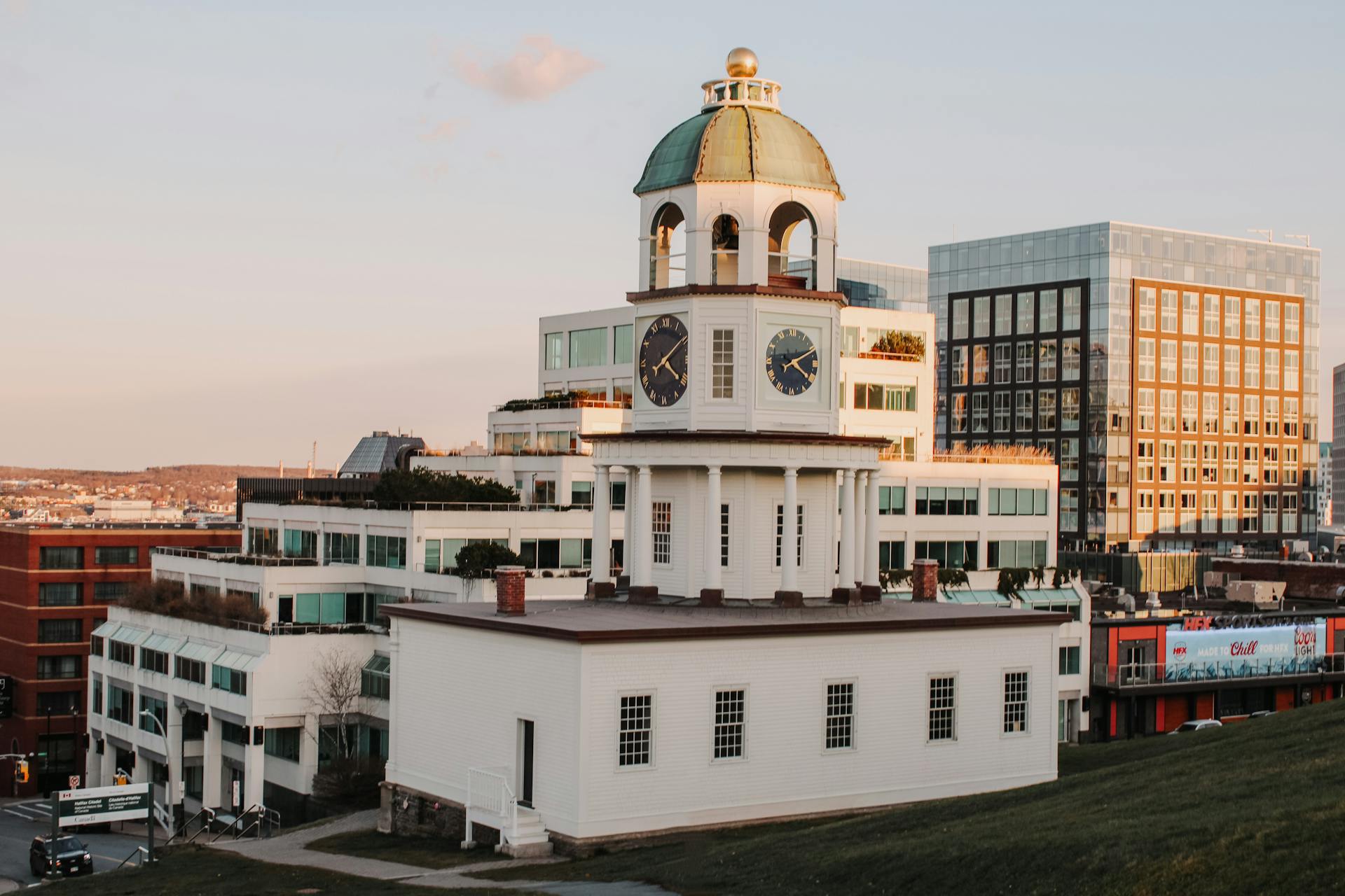 The Halifax Town Clock in Nova Scotia