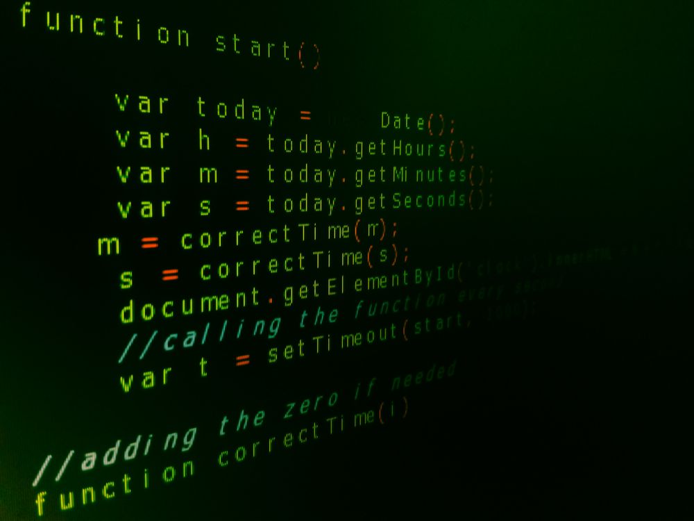 Photo gratuite de afficher, code, code source