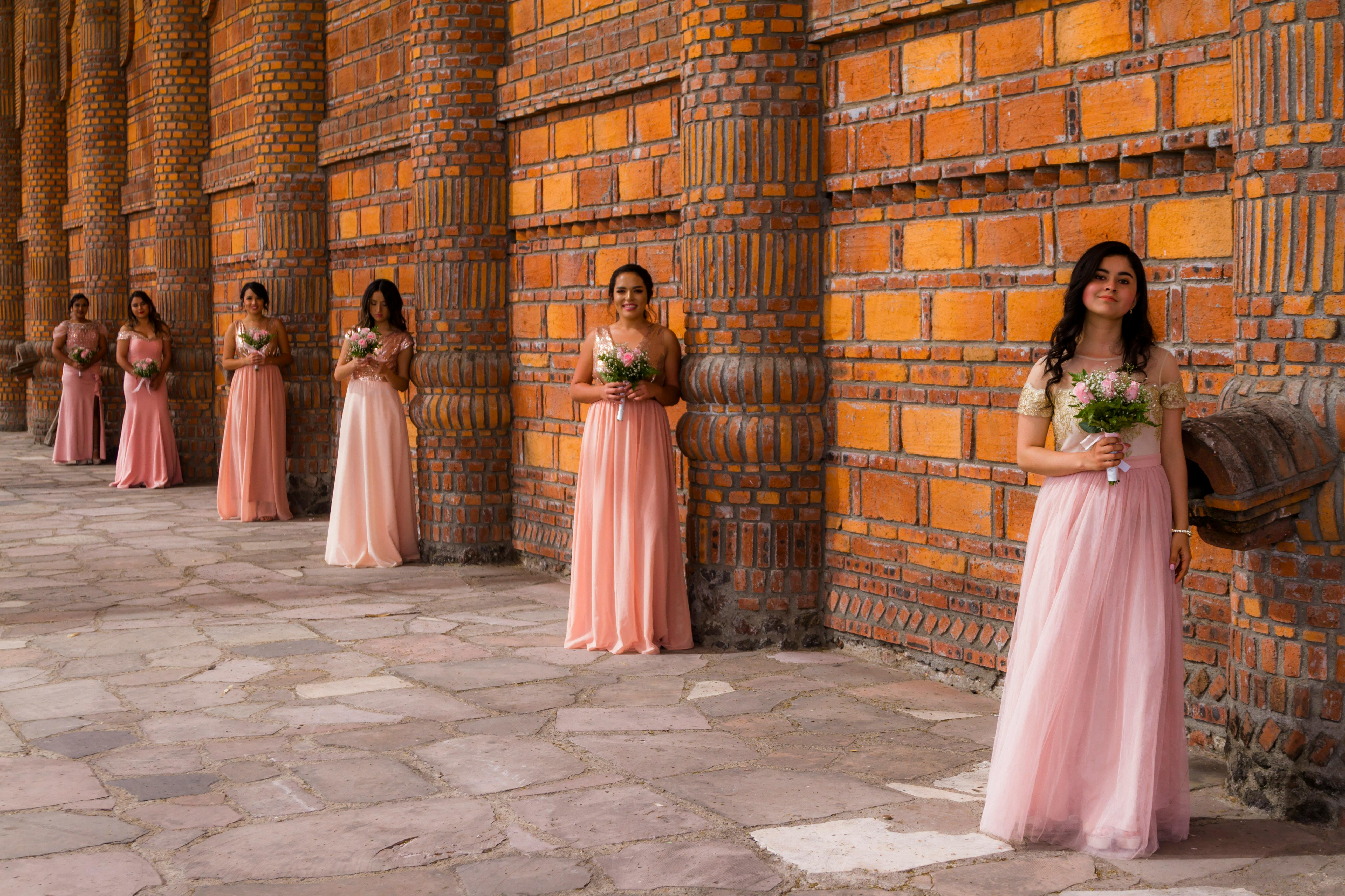 sachin and babi light blue dress Pink Wedding Guest Dresses | Hot Pink & Blush Pink main image 1