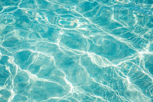 Free Teal Water Surface Stock Photo