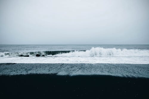 Photographie De Vagues De Mer