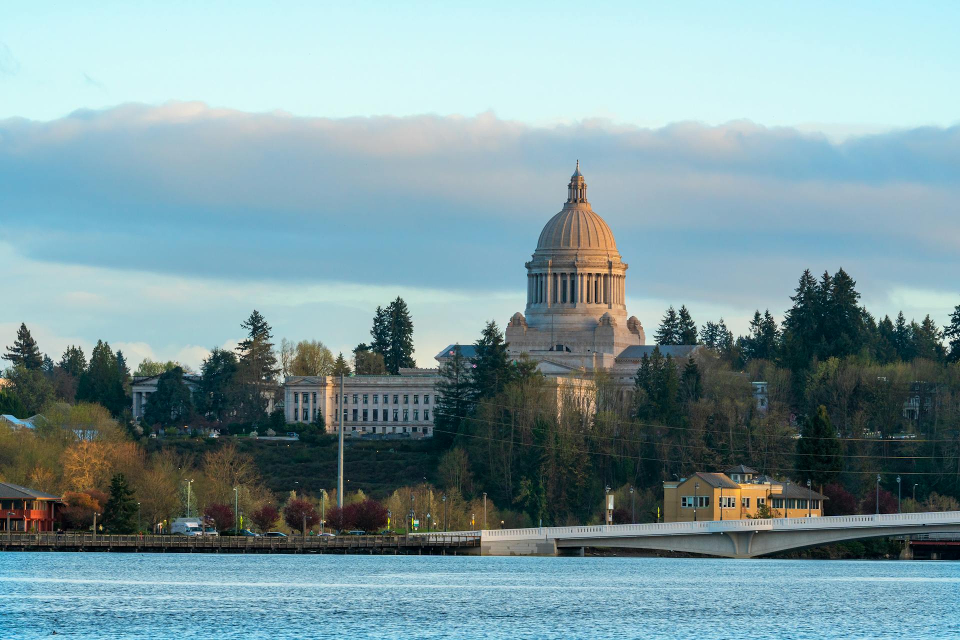 A View of the Washington State Capitol