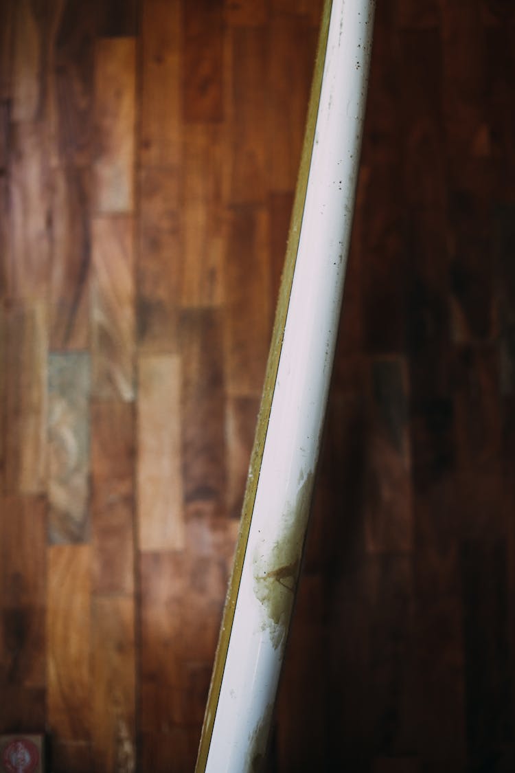 Rail Of An Old Surfboard