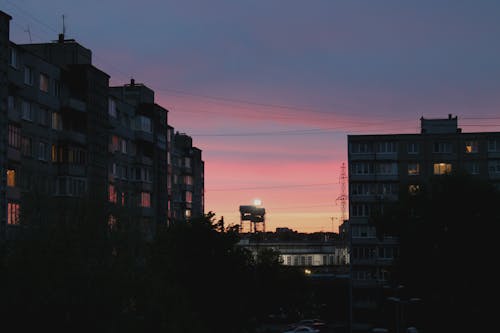 Twilight in a City