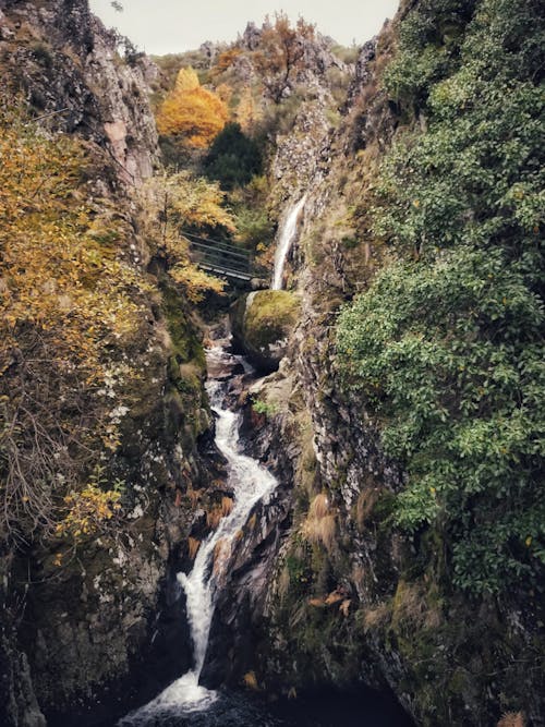 Waterfall in Canyon
