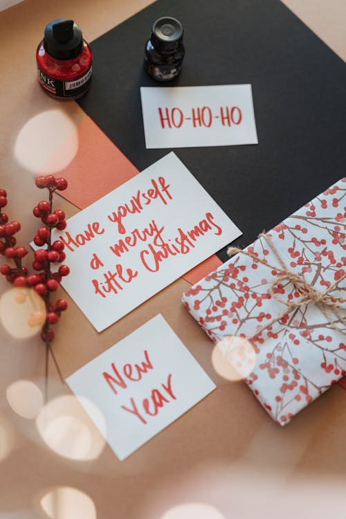 Christmas Cards on the Table