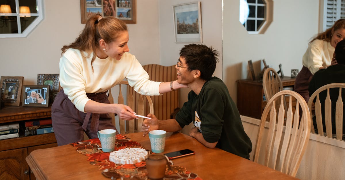 Pregnant Woman In Conversation, Expressing Emotions