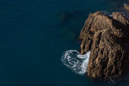 Бесплатное стоковое фото с Аэрофотосъемка, берег, море