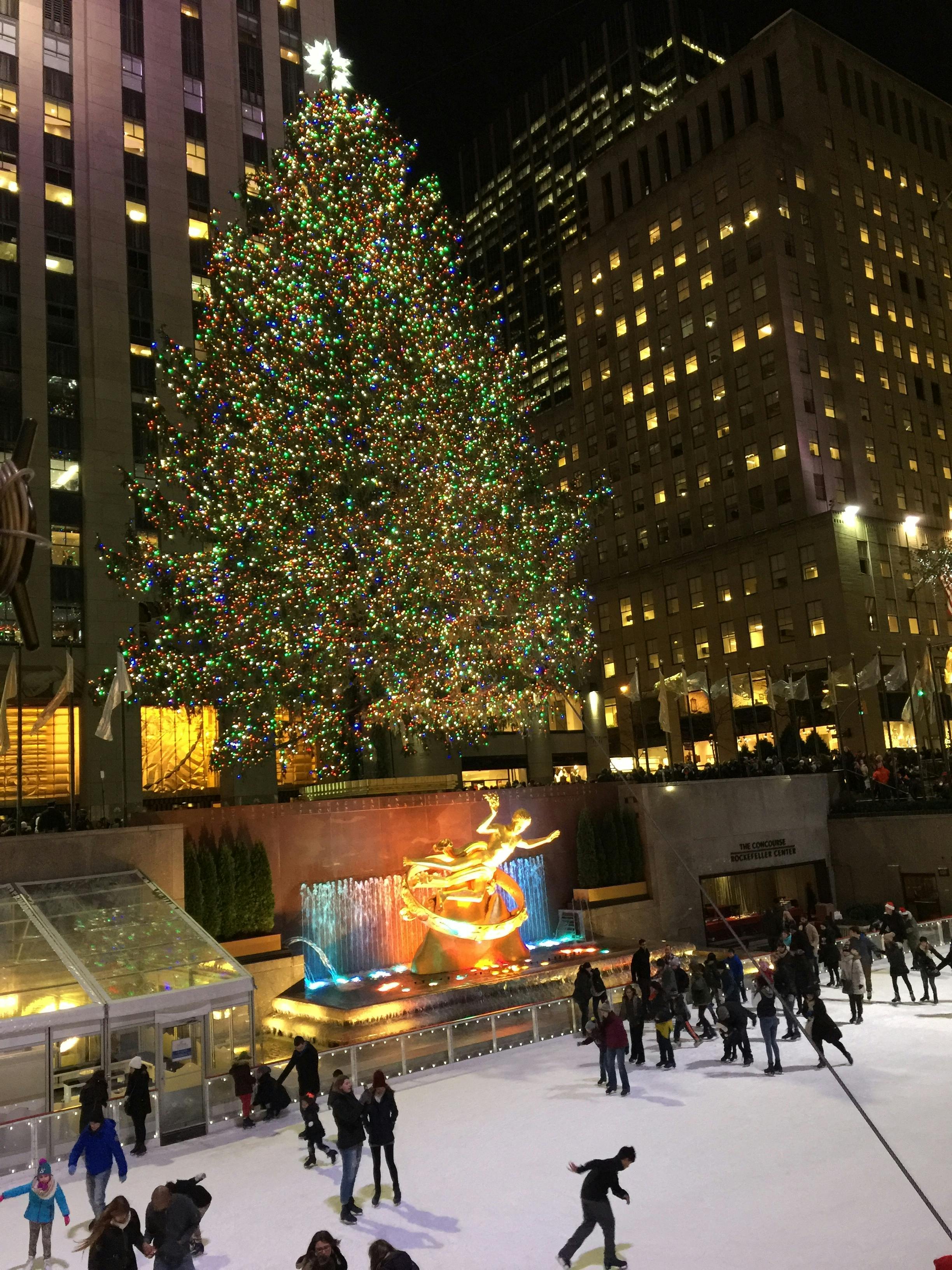 Free stock photo of christmas, holidays, ice skating rink