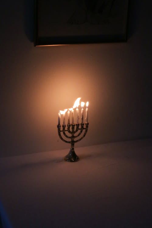 Δωρεάν στοκ φωτογραφιών με hanukkah, menorah, ελαφρύς