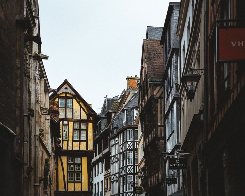 The old town of Rouen