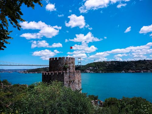 Free stock photo of nature landscape, old fortress, sea Stock Photo