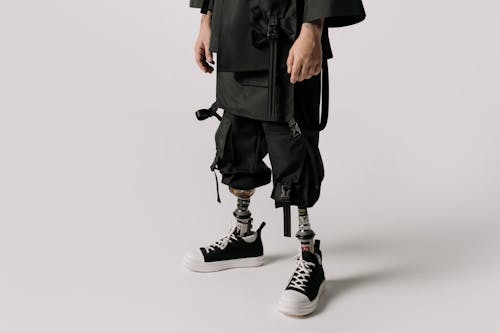 A Person With Prosthetic Legs 