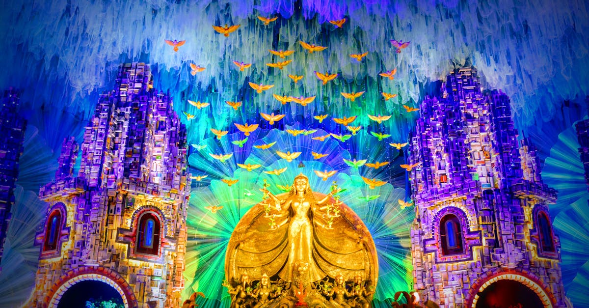 Free Stock Photo Of Colorful Durga Durga Puja