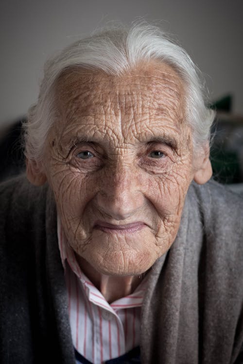Free 
A Portrait of an Elderly Man Stock Photo