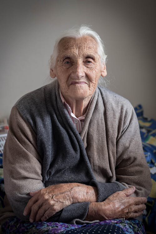 Free 
A Portrait of an Elderly Man Stock Photo