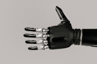 Close-Up of a Prosthetic Hand