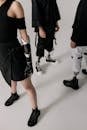 A Group of People Wearing Prosthesis