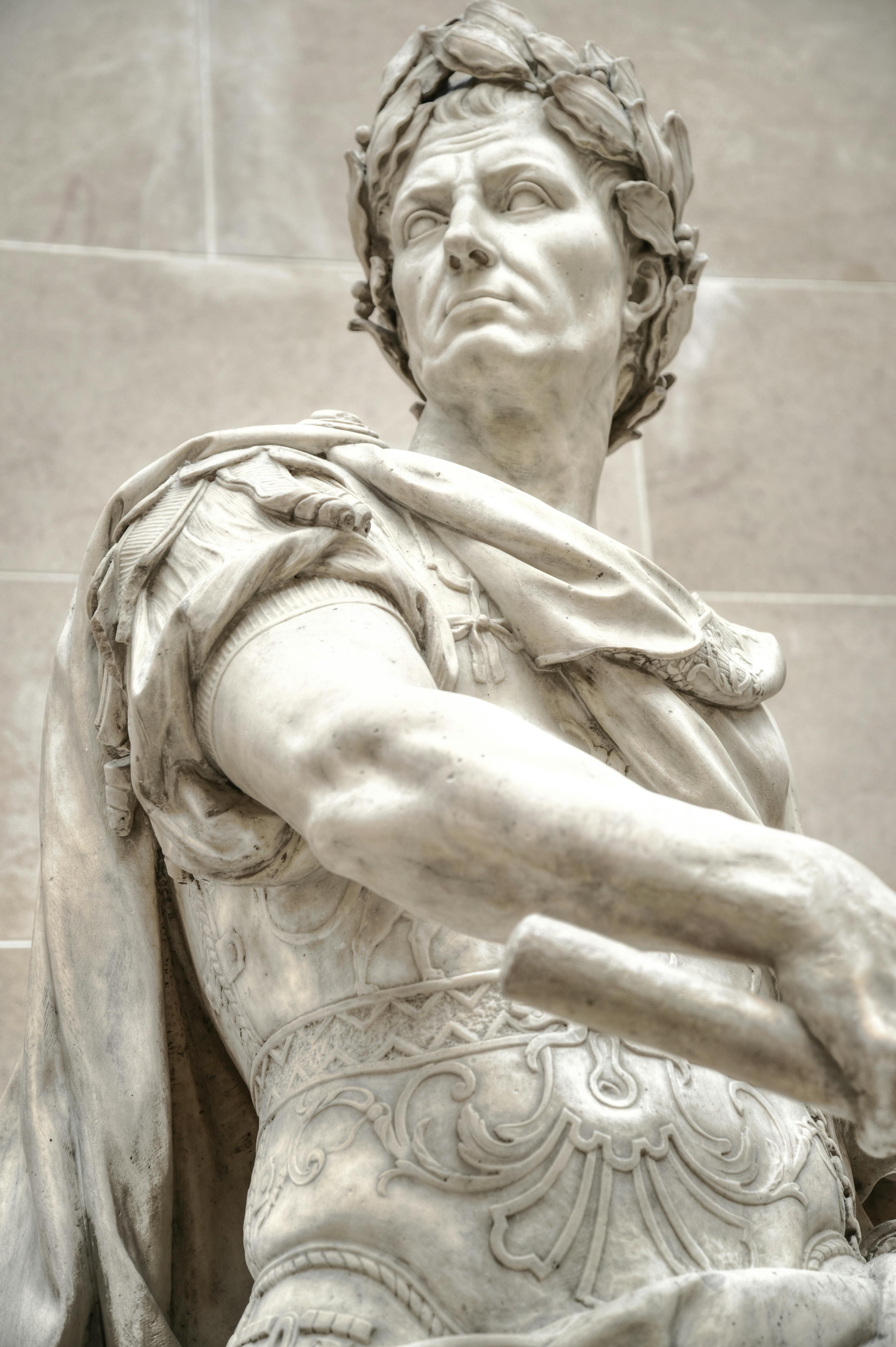 julius caesar statue wallpaper