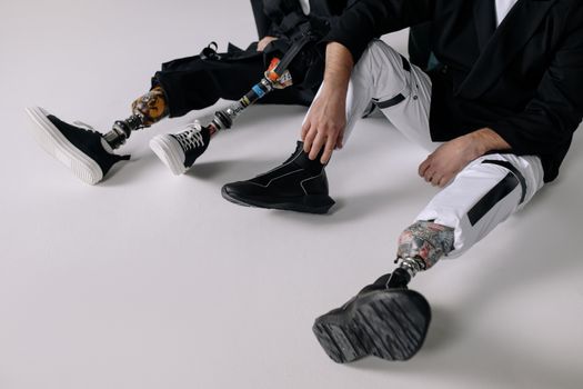People with Prosthetic Legs