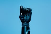 Black Prosthetic Arm
