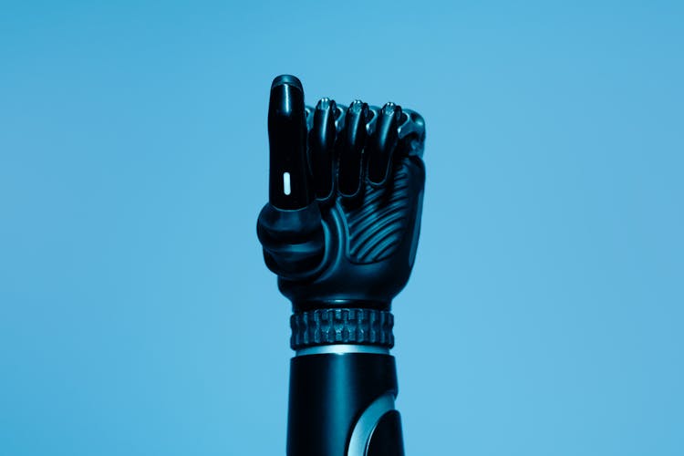 Black Prosthetic Arm 