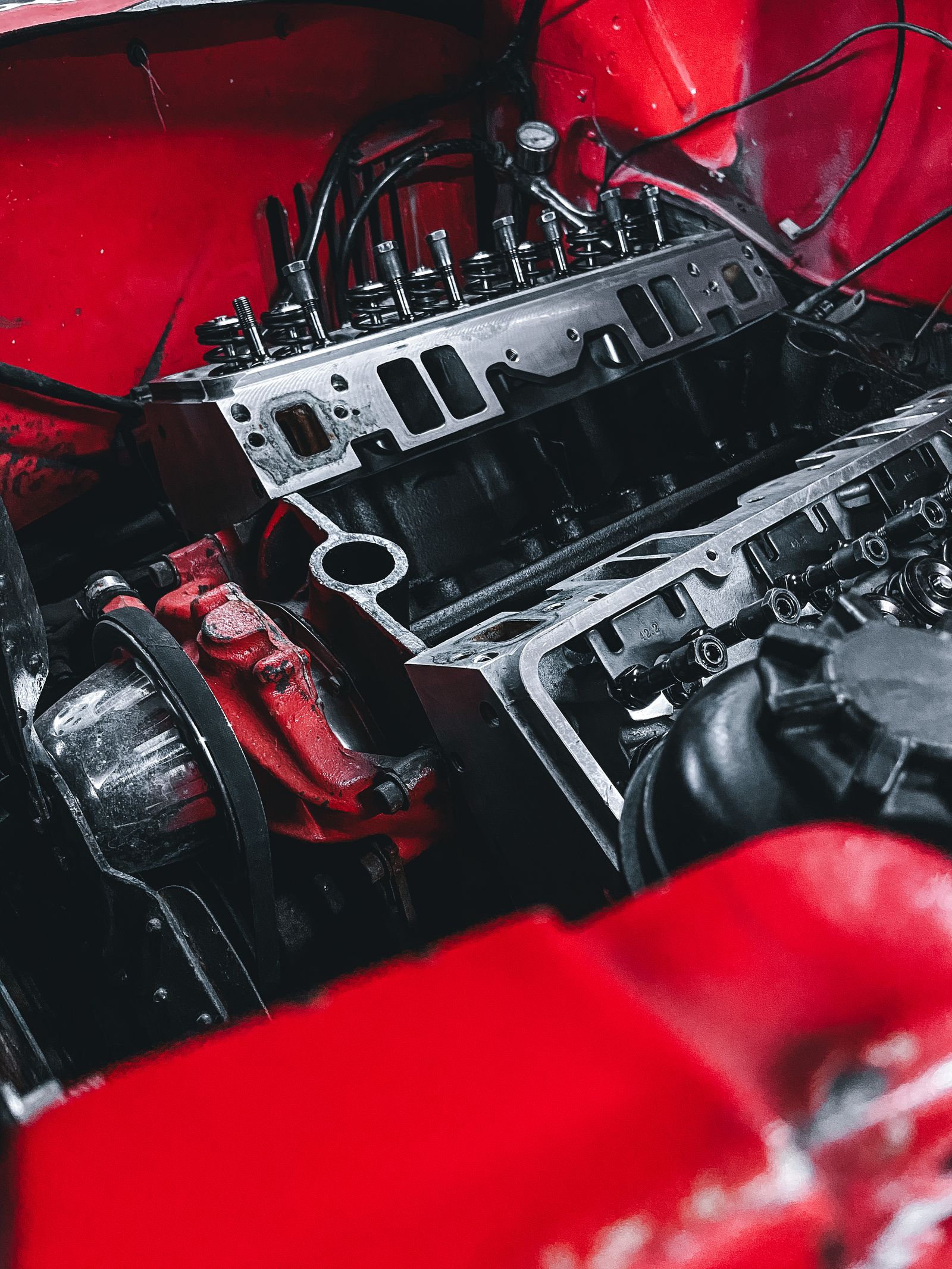 Vehicle being inspected in a professional automotive workshop illustrating specialist workshop-equipment route into china