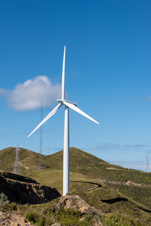 Gratis lagerfoto af alternativ energi, bæredygtighed, bjerg Lagerfoto