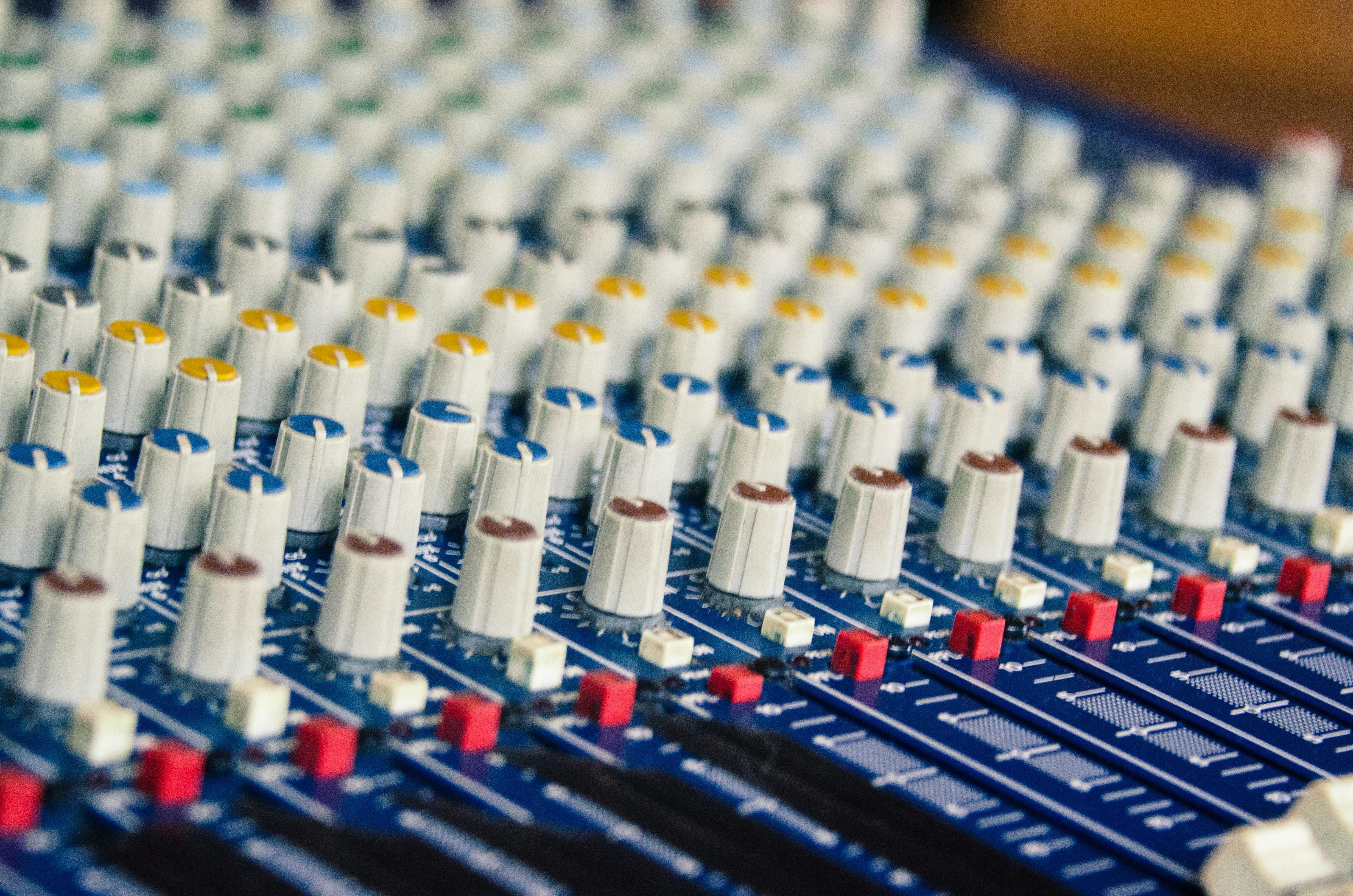 Free stock photo of analog, audio, audio engineer